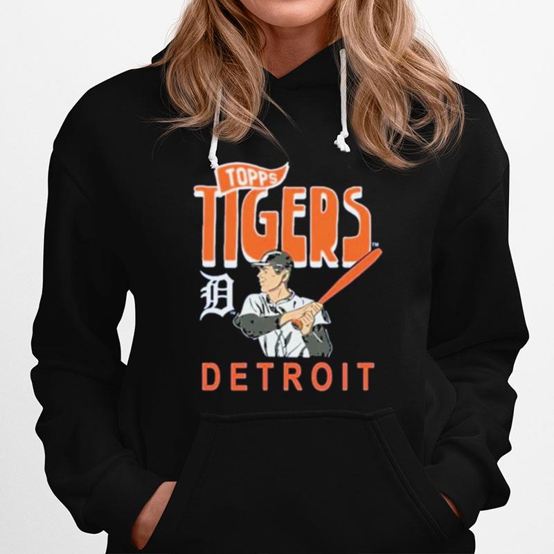 Mlb X Topps Detroit Tigers Hoodie