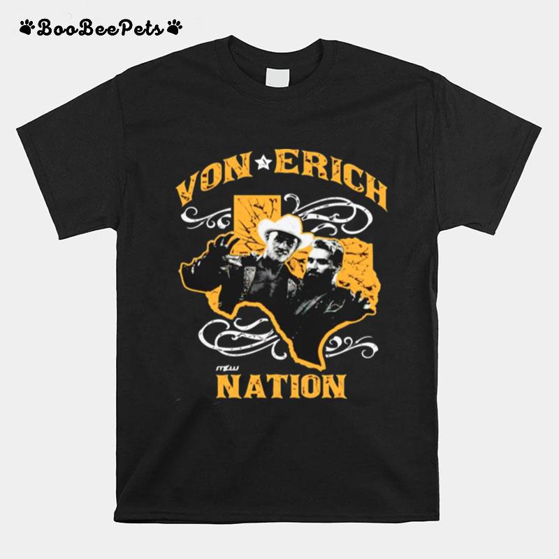 Mlw Von Erichs Texas Roots T-Shirt