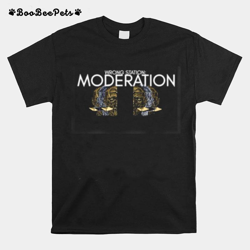 Moderation Design Black Mirror T-Shirt