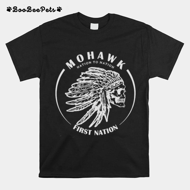 Mohawk Nation To Nation First Nation T-Shirt