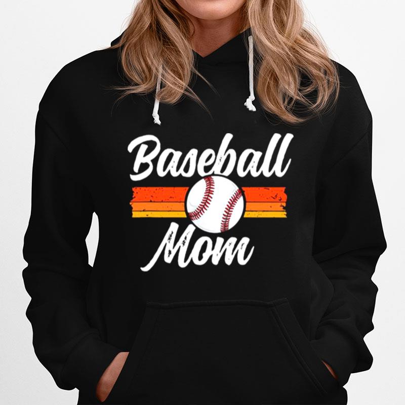 Mom Baseball Mothers Day Gift For Her Mama School Hoodie