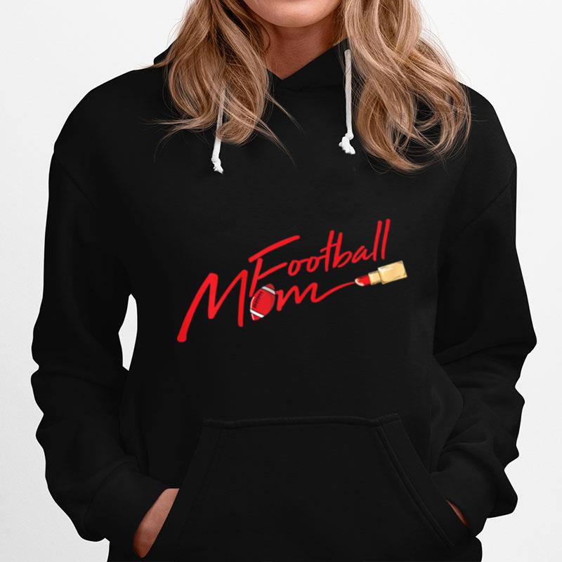 Mom Cool Rugby Sport American Mama Mommy Mother Hoodie