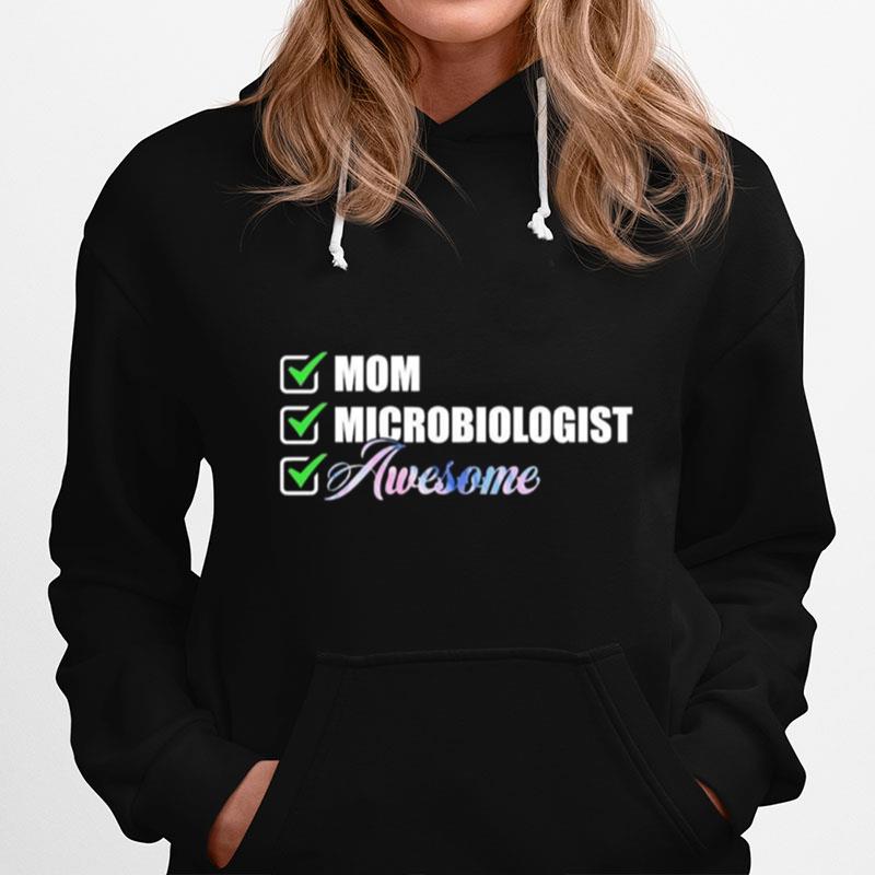 Mom Microbiologist Awesome Hoodie