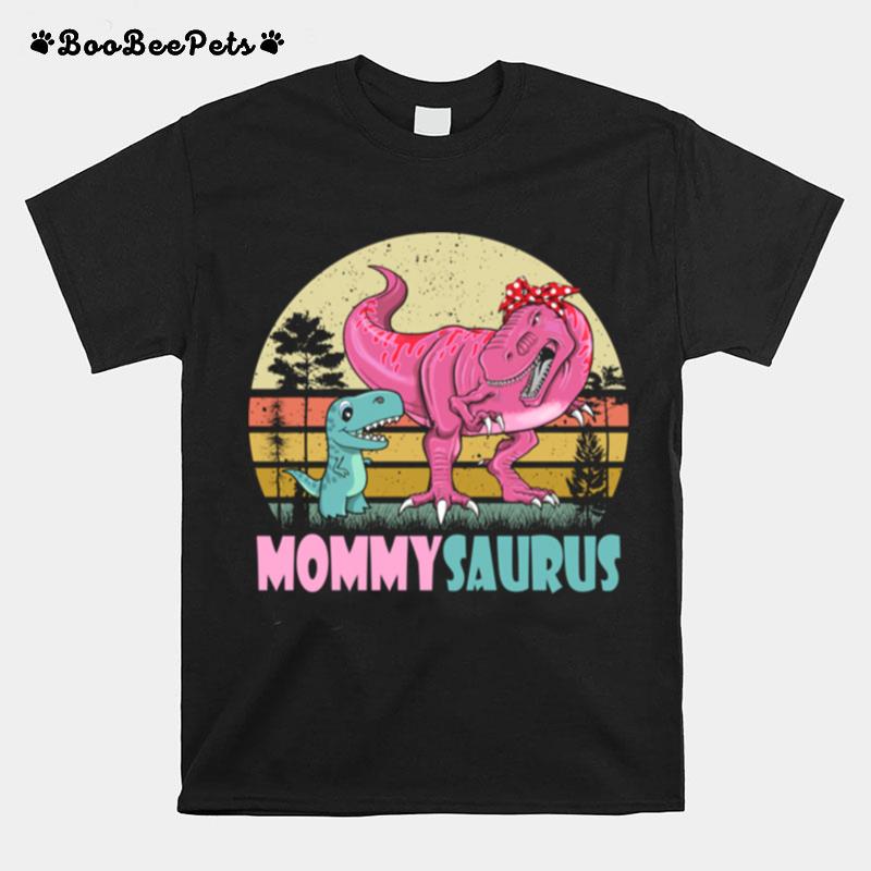 Mommysaurus T Rex Dinosaur Cute Mommy Saurus T-Shirt