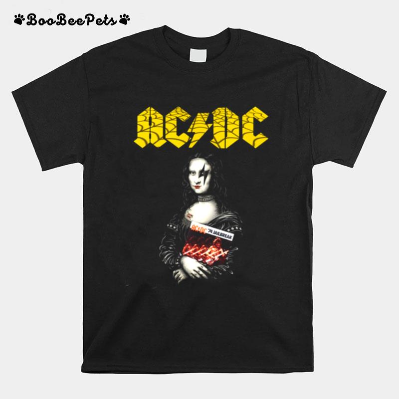 Monalisa Loves Rock The Acdc Band T-Shirt