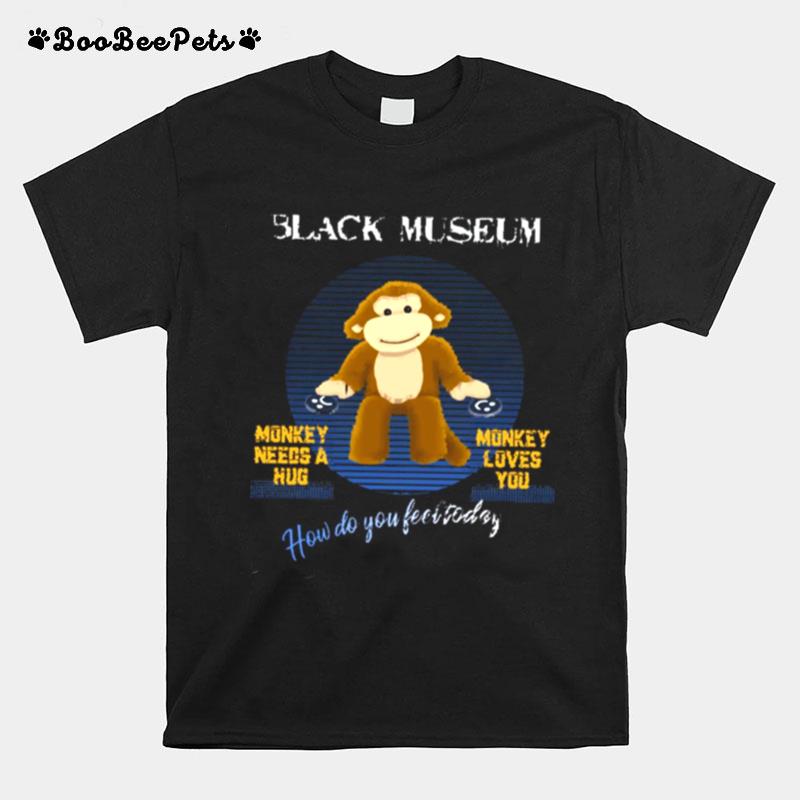 Monkey Black Museum Black Mirror T-Shirt