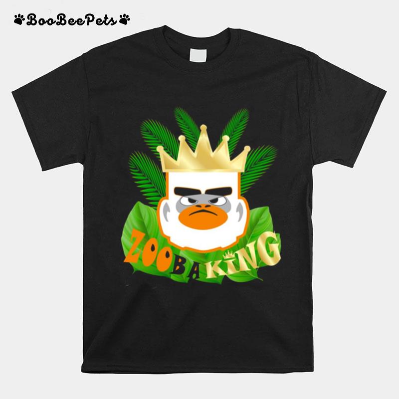 Monkey In Jungle Zooba King T-Shirt