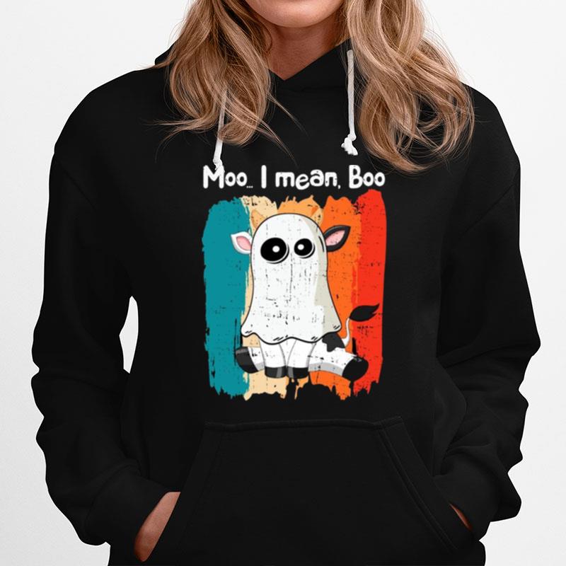 Moo I Mean Boo Hoodie