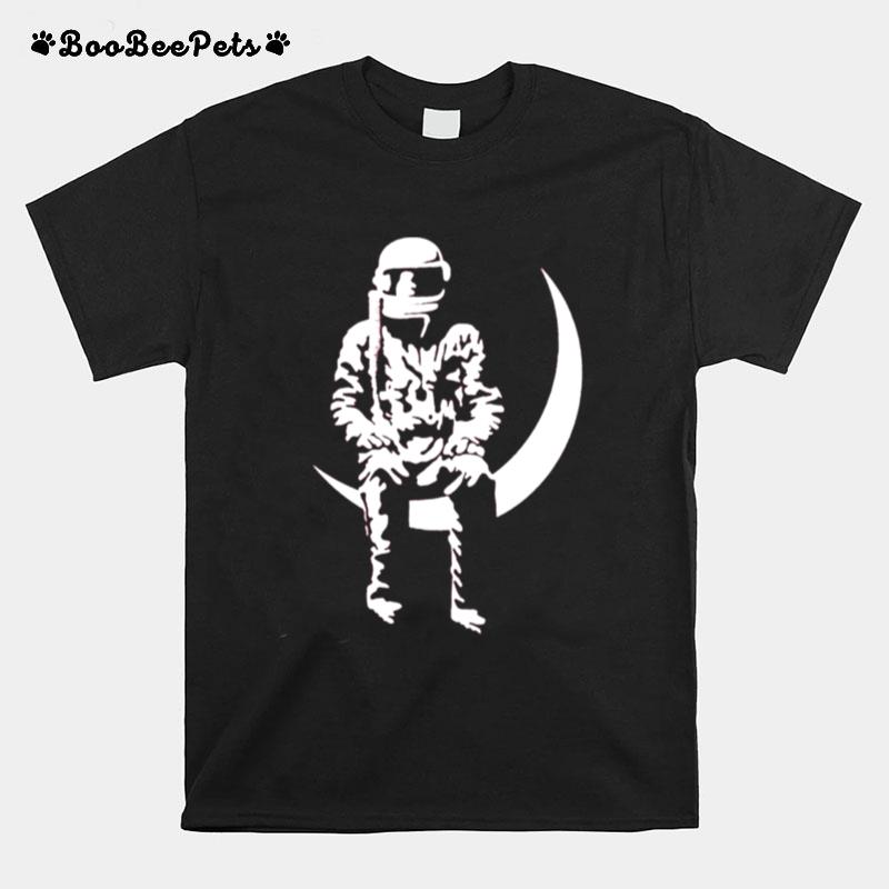Moon Man Maroon T-Shirt