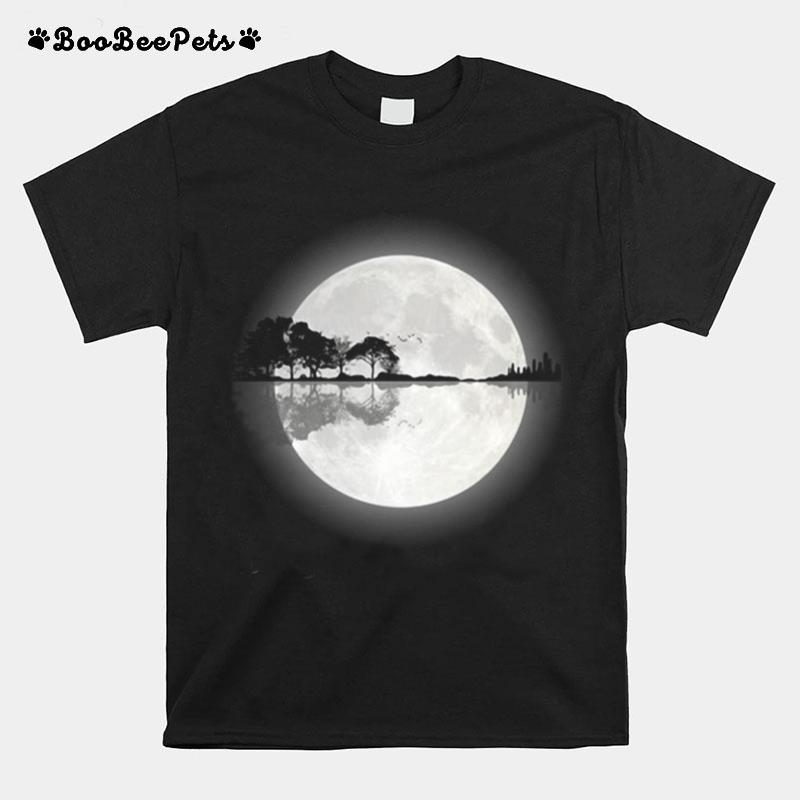 Moonlight Nature Guitar T-Shirt