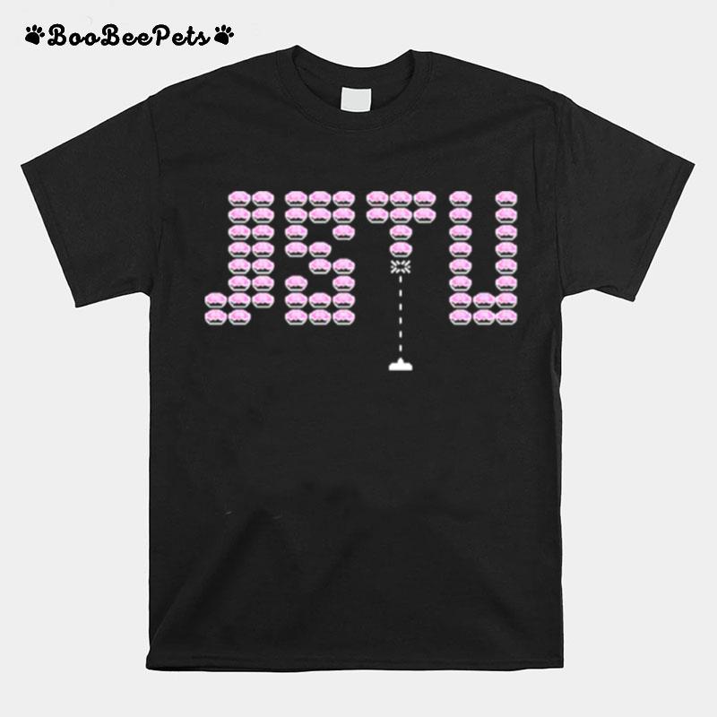 Morejstu Merch Jstu Galaga T-Shirt