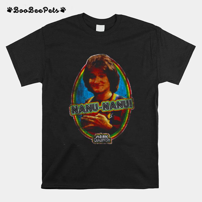 Mork And Mindy Nanu Nanu Brand T-Shirt