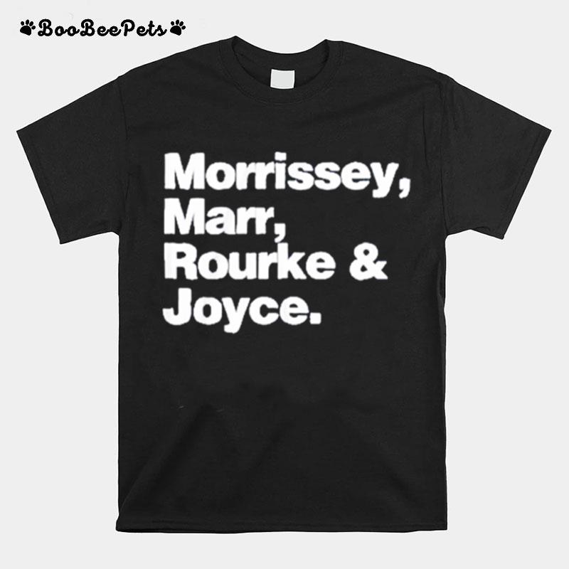 Morrissey Marr Rourke And Joyce T-Shirt