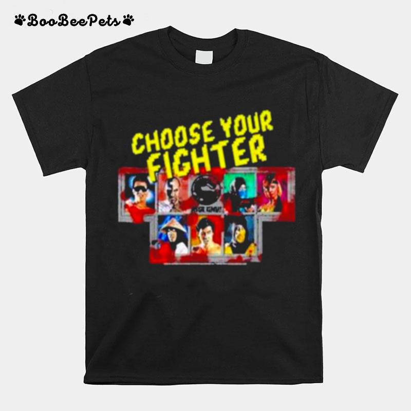 Mortal Kombat Klassic Choose Your Fighter T-Shirt