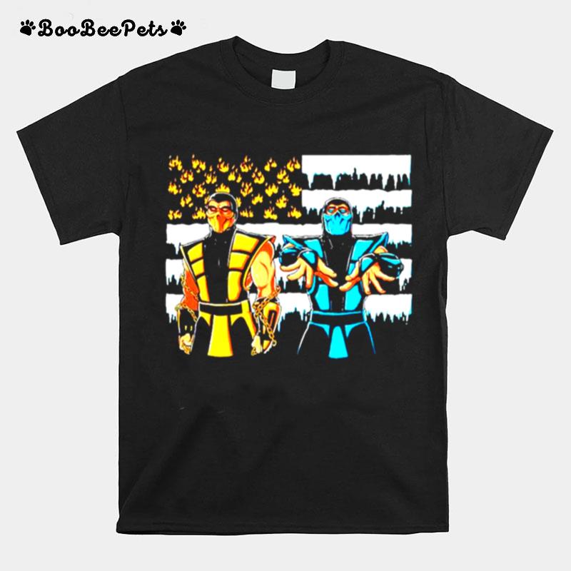 Mortal Kombat Sub Zero And Scorpion T-Shirt