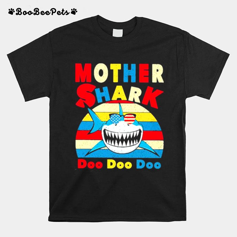 Mother Shark Doo Doo Doo Vintage T-Shirt