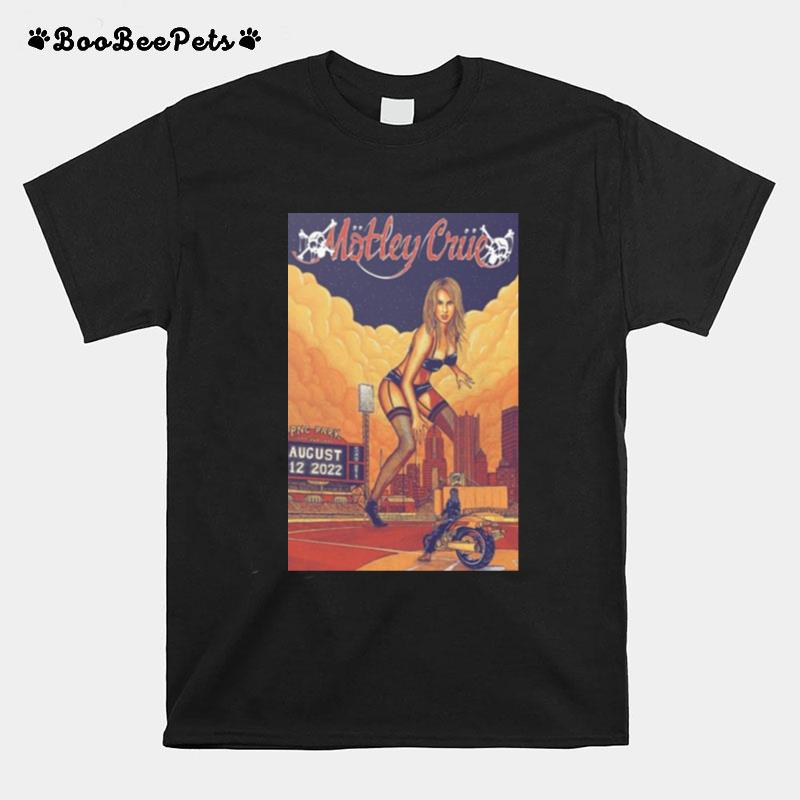 Motley Crue Pittsburgh Pa 8 12 2022 Show Poster T-Shirt