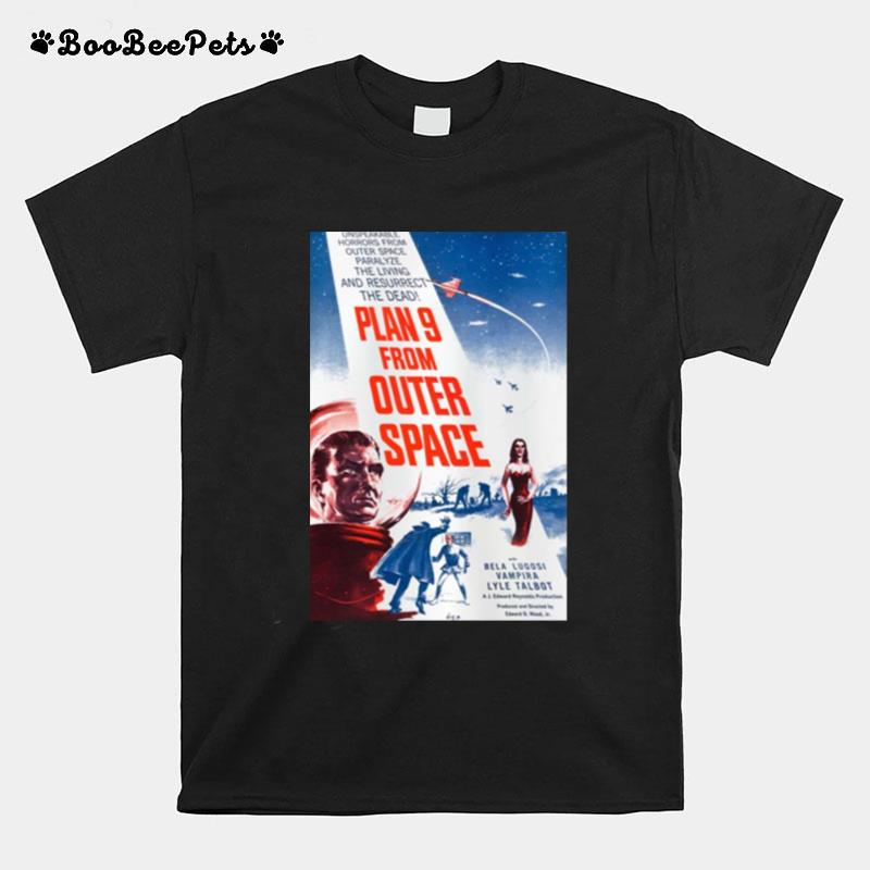 Movie Graphic Plan 9 From Outer Space T-Shirt