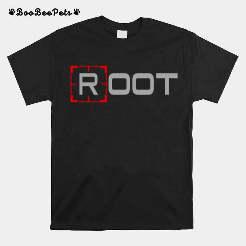 Movie Root Shaw Root Fitted T-Shirt