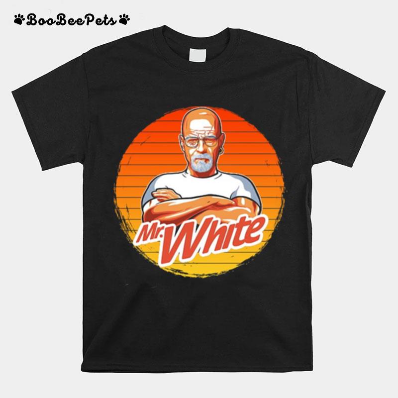 Mr White Bryan Cranston Retro Sunset T-Shirt