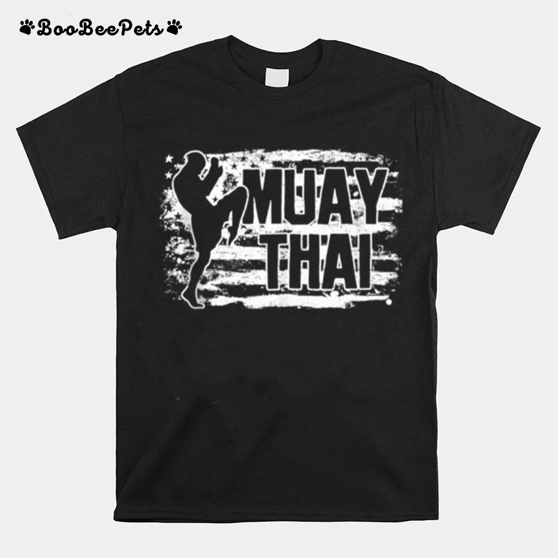 Muay Thai Kickboxing Vintage T-Shirt