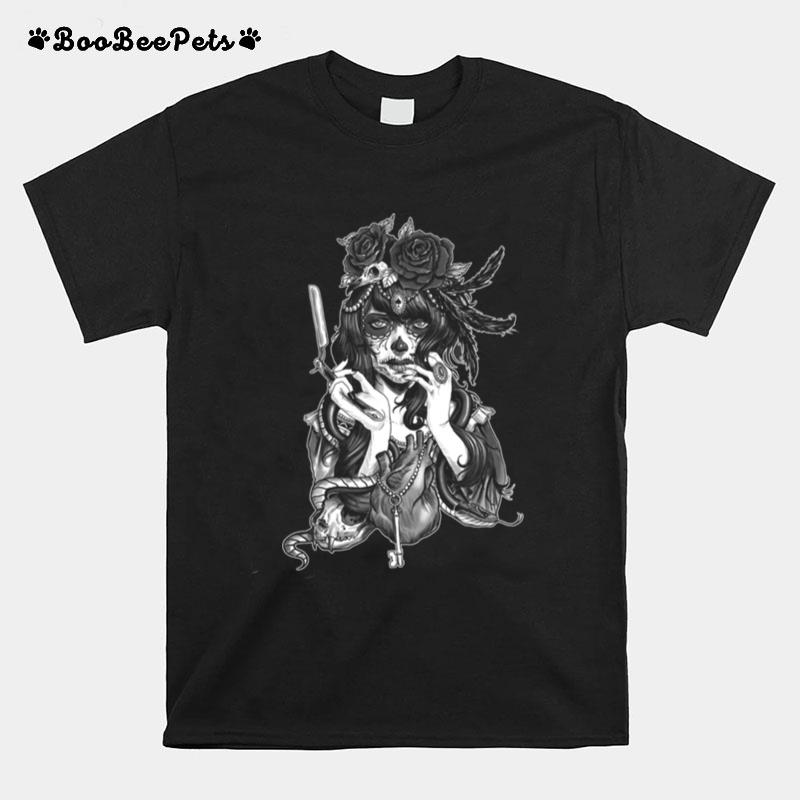 Muertos Sugar Skull Girl T-Shirt