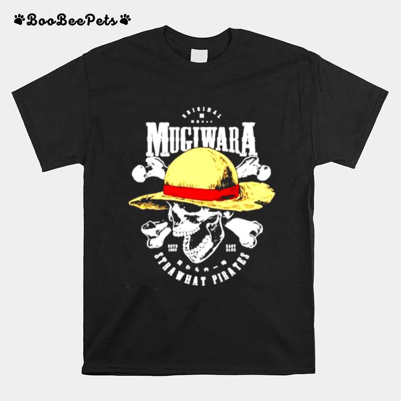 Mugiwara Strawhat Pirates Luffy Skull One Piece T-Shirt