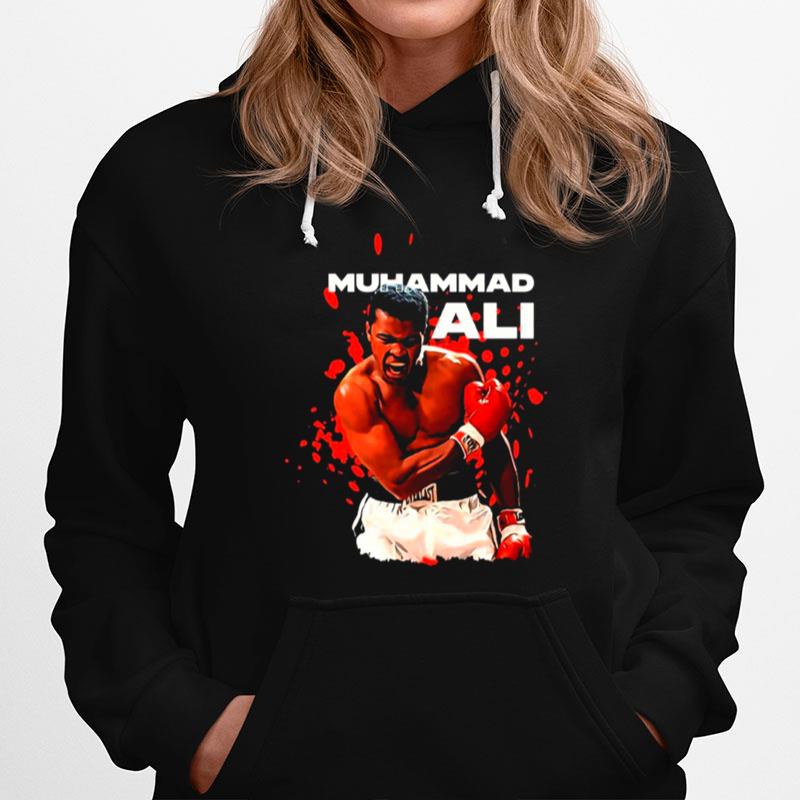 Muhammad Ali Boxing Vintage Art Hoodie