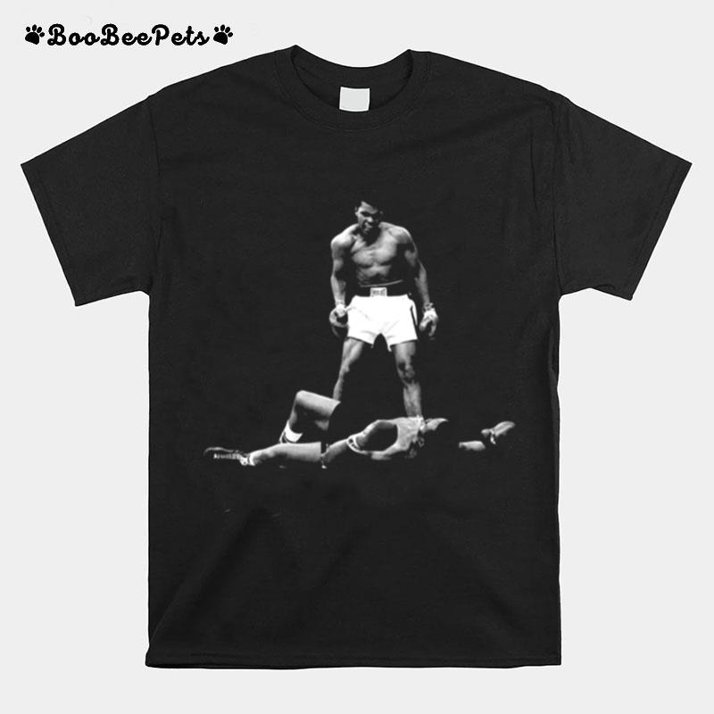 Muhammad Ali Standing Over T-Shirt