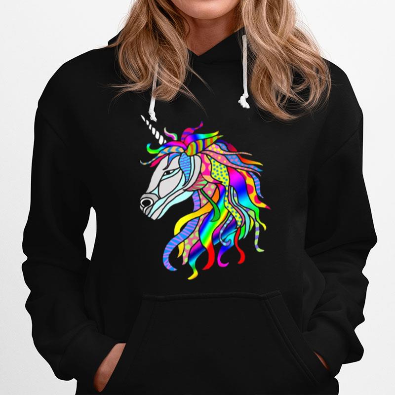 Multicolor Fantastic Unicorn Hoodie