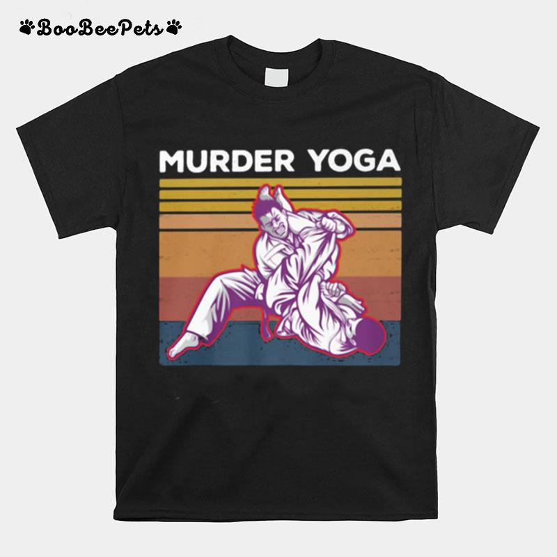 Murder Yoga Vintage T-Shirt