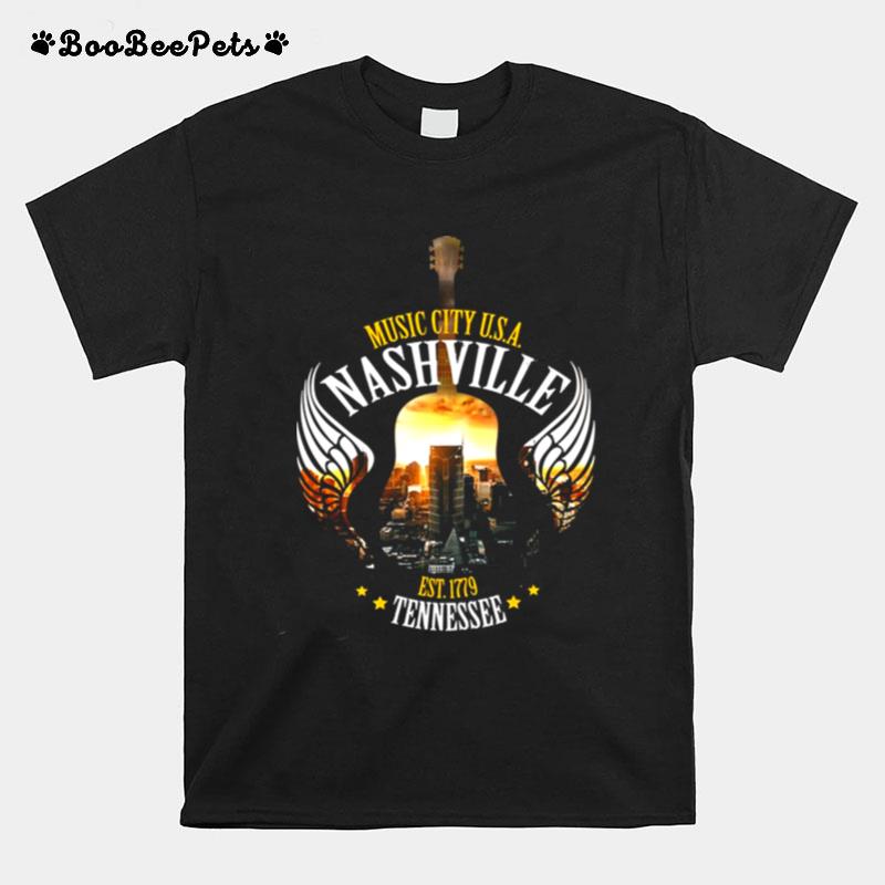 Music City Usa Nashville Tennessee T-Shirt