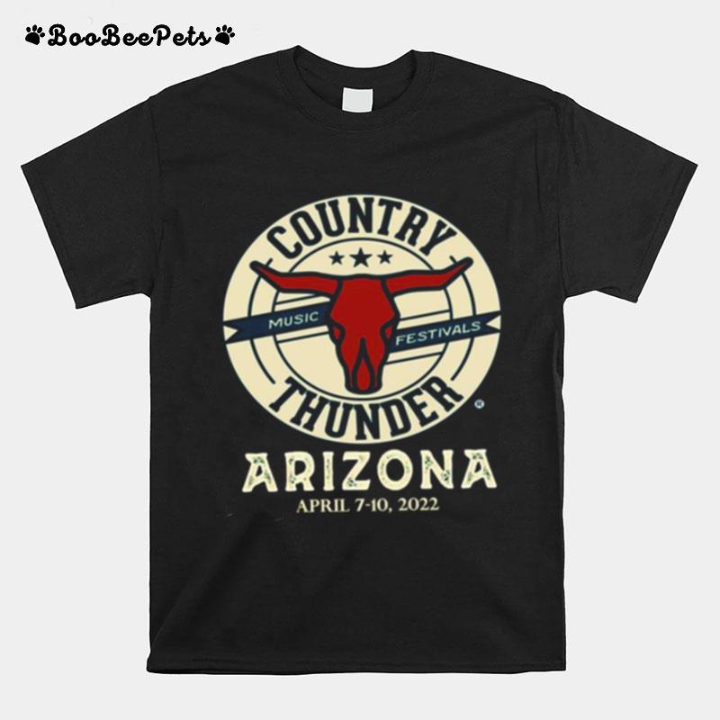 Music Festivals Country Thunder Arizona 2022 T-Shirt