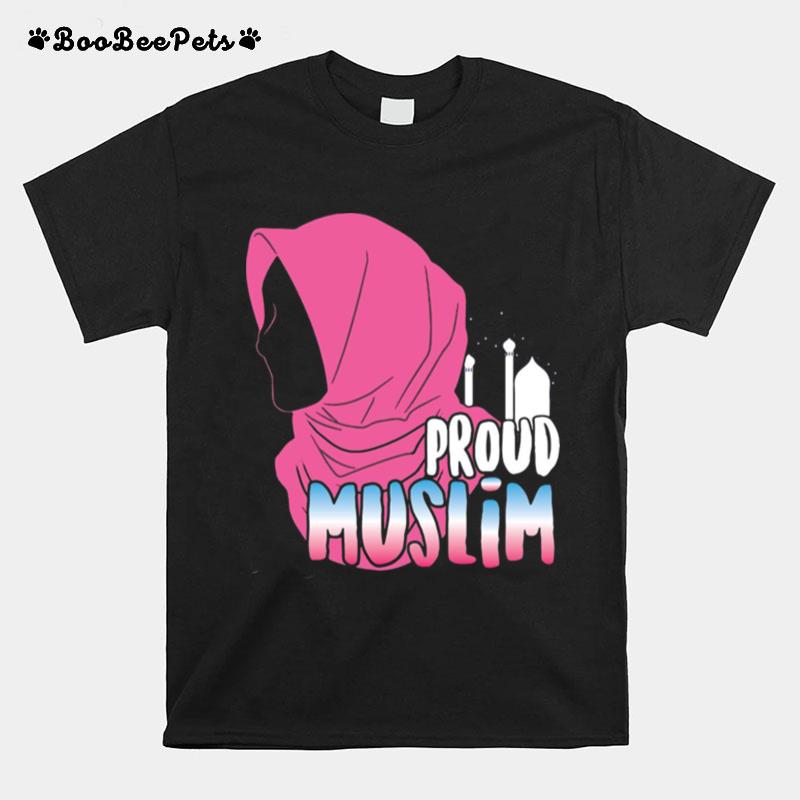 Muslim Islam Islamic Women Mosque Hijab Allah Gift T-Shirt