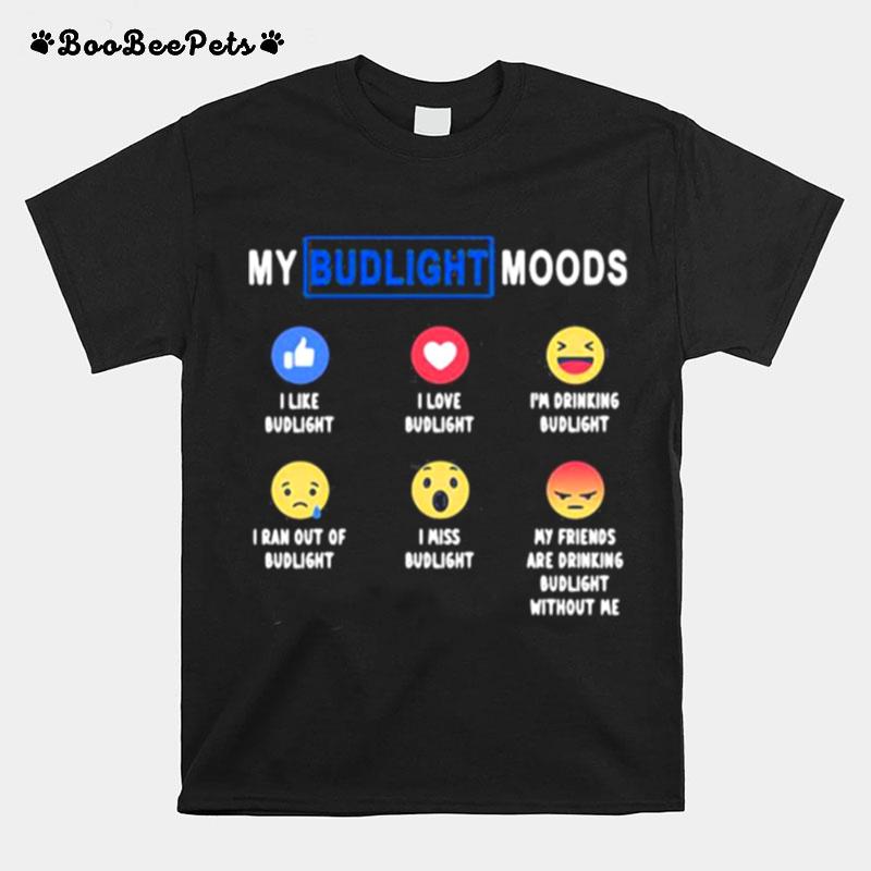 My Budlight Moods Icon Status T-Shirt