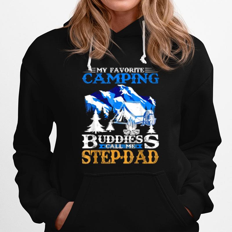 My Favorite Camping Buddies Call Me Pappy Mountain Hoodie