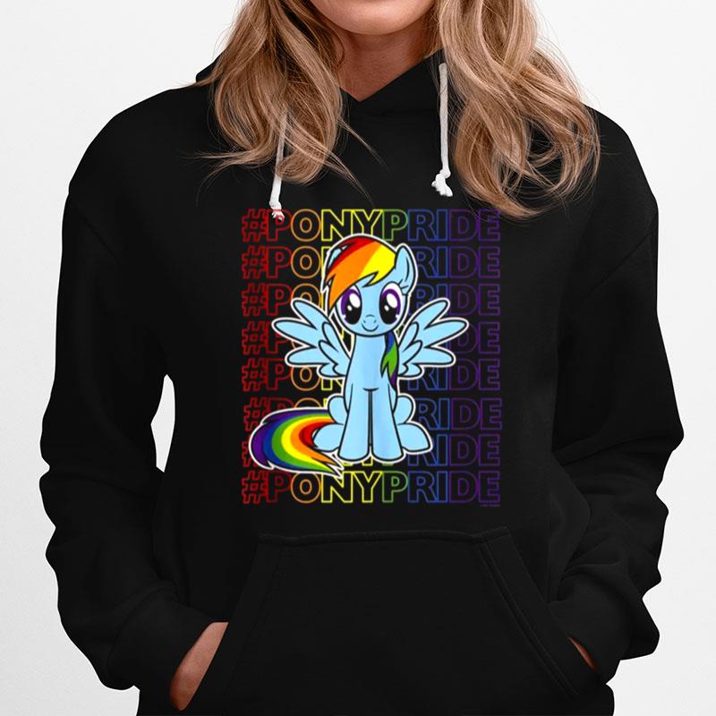 My Little Pony Friendship Is Magic Rainbow Pride Stack Hoodie