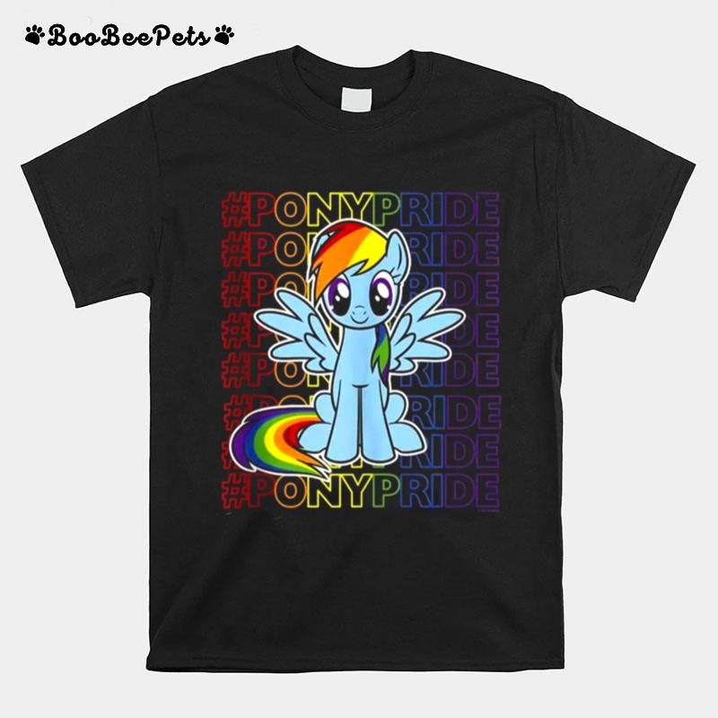 My Little Pony Friendship Is Magic Rainbow Pride Stack T-Shirt