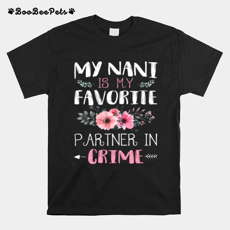 My Nani Is Favorite Partner In T-Shirt