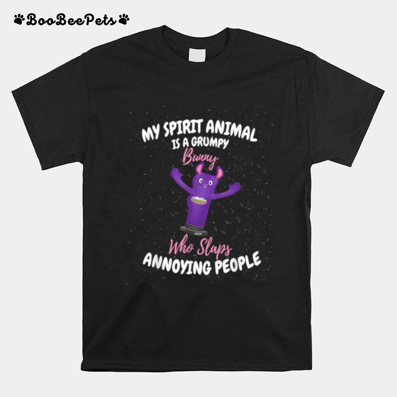 My Spirit Animal Is A Grumpy Bunny Bunny T-Shirt