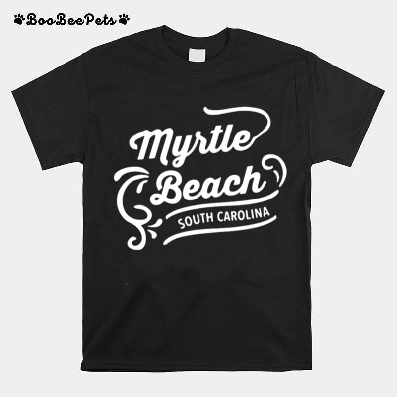 Myrtle Beach South Carolina Souvenir Pullover Hood T-Shirt