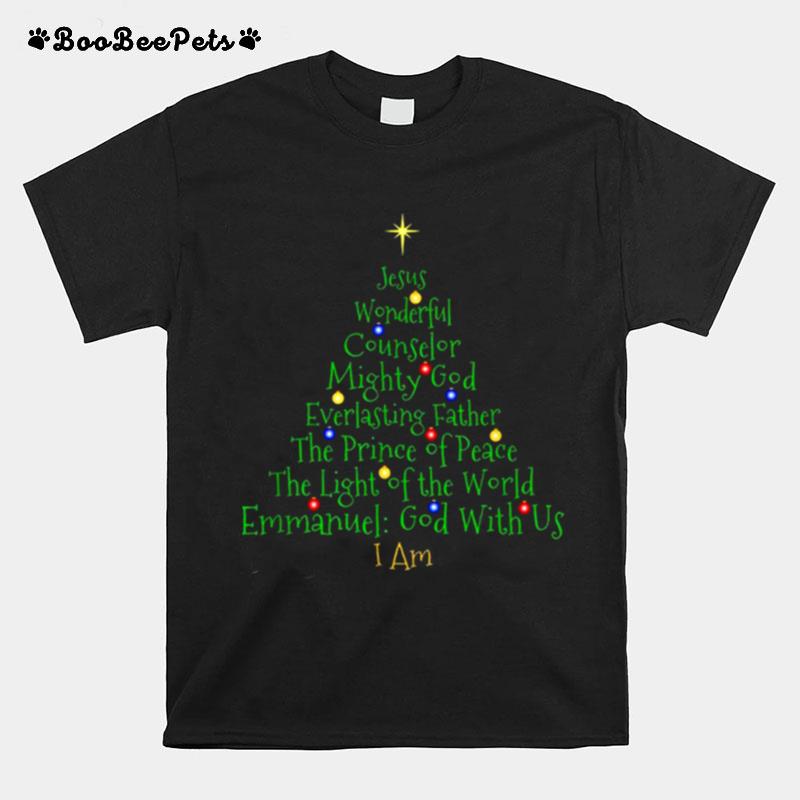 Names Of Jesus Christmas T-Shirt