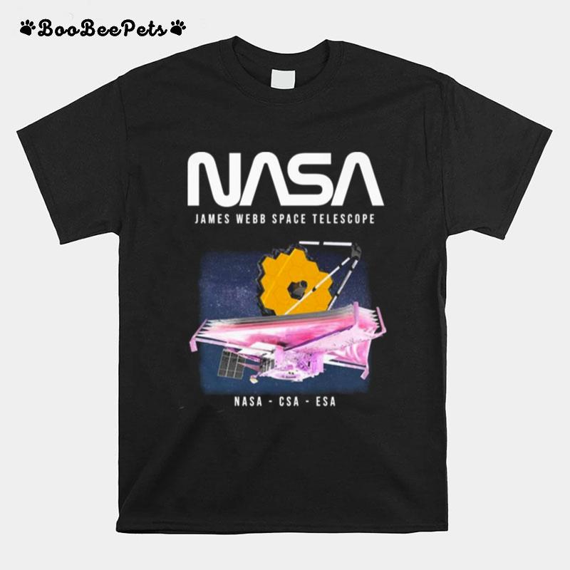 Nasa James Webb Space Telescope Nasa Csa Esa T-Shirt
