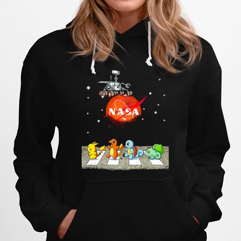 Nasa Mars Perseverance Rover The Pakemon Beatles Hoodie