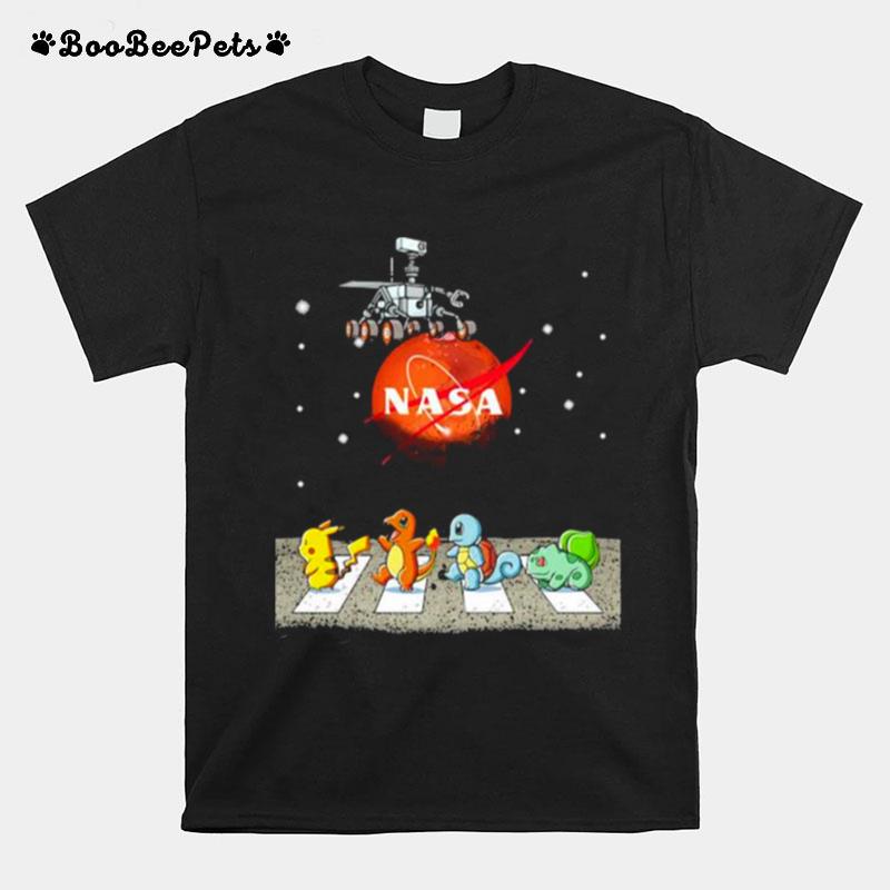 Nasa Mars Perseverance Rover The Pakemon Beatles T-Shirt