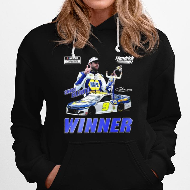 Nascar Cup Series Hendrick Motorsports Chase Elliott Napa Auto Pakis Winner Hoodie