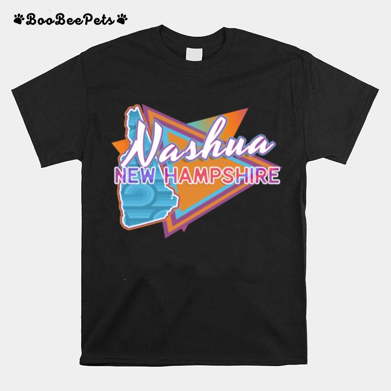 Nashua New Hampshire Vintage Retro Throwback T-Shirt