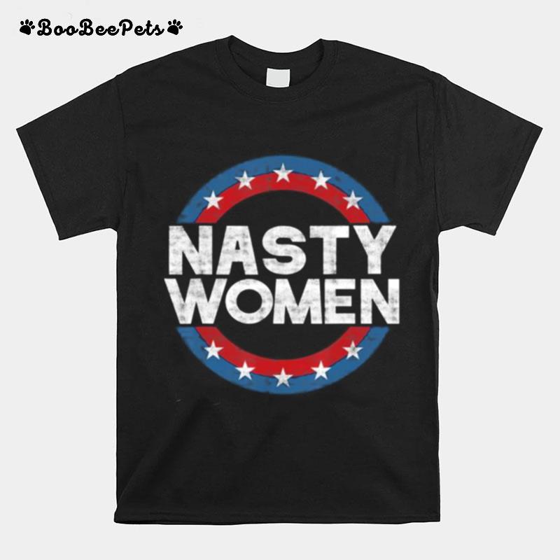 Nasty Women Kamala Harris Anti Trump Election T-Shirt
