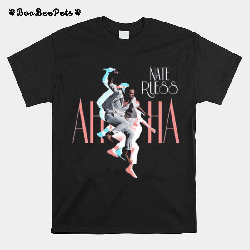 Nate Ruess Iconic Design Ah Ha Aha Band T-Shirt