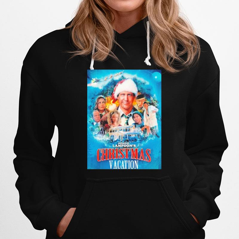 National Lampoons Christmas Vacation Chevy Chase Christmas Hoodie